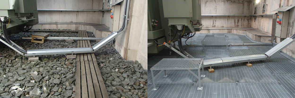 Kuva kohteesta ennen (vasemmalla) ja jälkeen (oikealla)